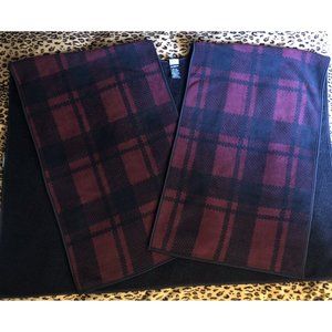 Ike Behar Womens Fleece Wrap Open Cape Poncho Shawl One Size